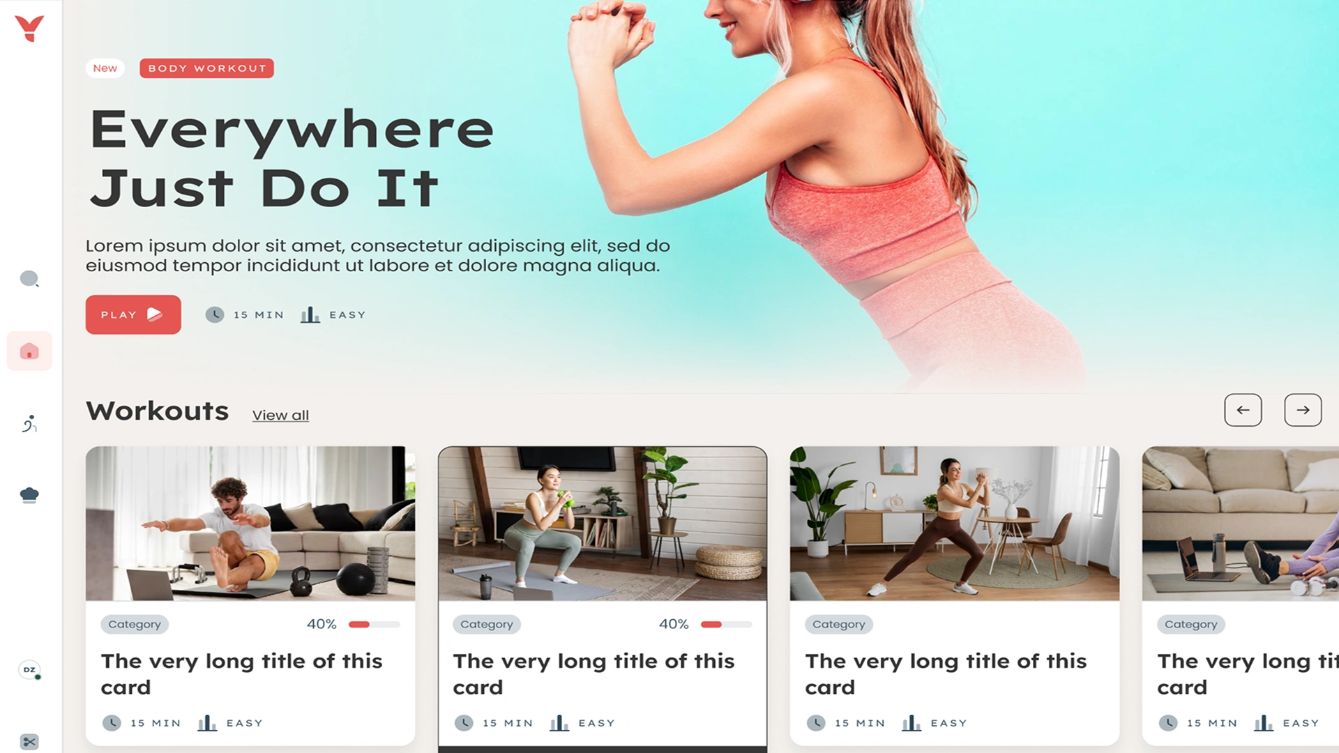 YouWillFit - fitness application